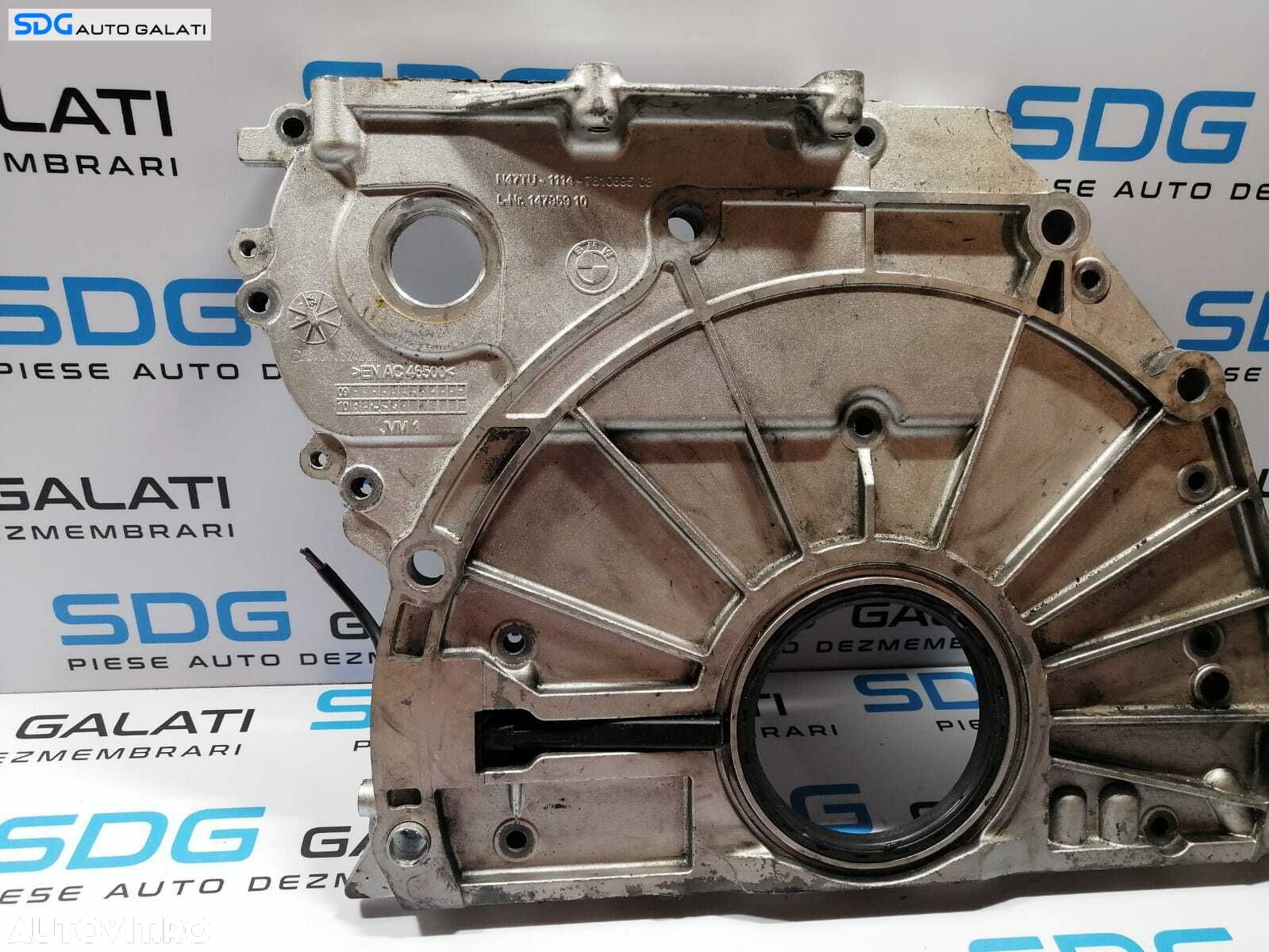 Capac cu Senzor Pozitie Vibrochen Arbore Cotit BMW X1 E84 2.0 D N47 2009 - 2015 Cod 1114781069503 14795910 7810695 - 6