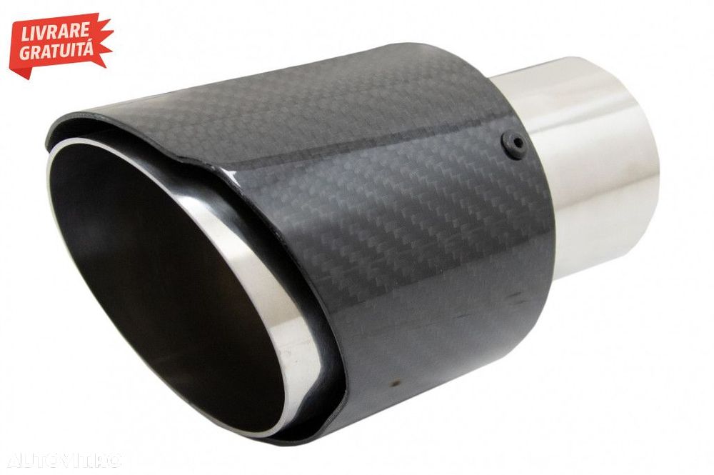Toba Ornament Sistem de evacuare Carbon Fiber Finisaj Lucios Inlet 6.1 - 1