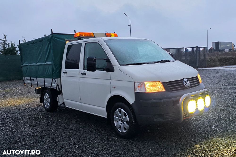 Volkswagen TRANSPORTER  T5, 1.9 tdi, 105cp, CLIMA, transmisie manuala, cruise control,  175.483  km,  2007, TVA , sep, finantare PJ si PF - 2