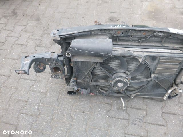 PAS PRZEDNI WZMOCNIENIE CZOŁOWE WENTYLATOR CHŁODNICA INTERCOOLER KOMPLETNY SKODA OCTAVIA II 1.9 TDI - 21