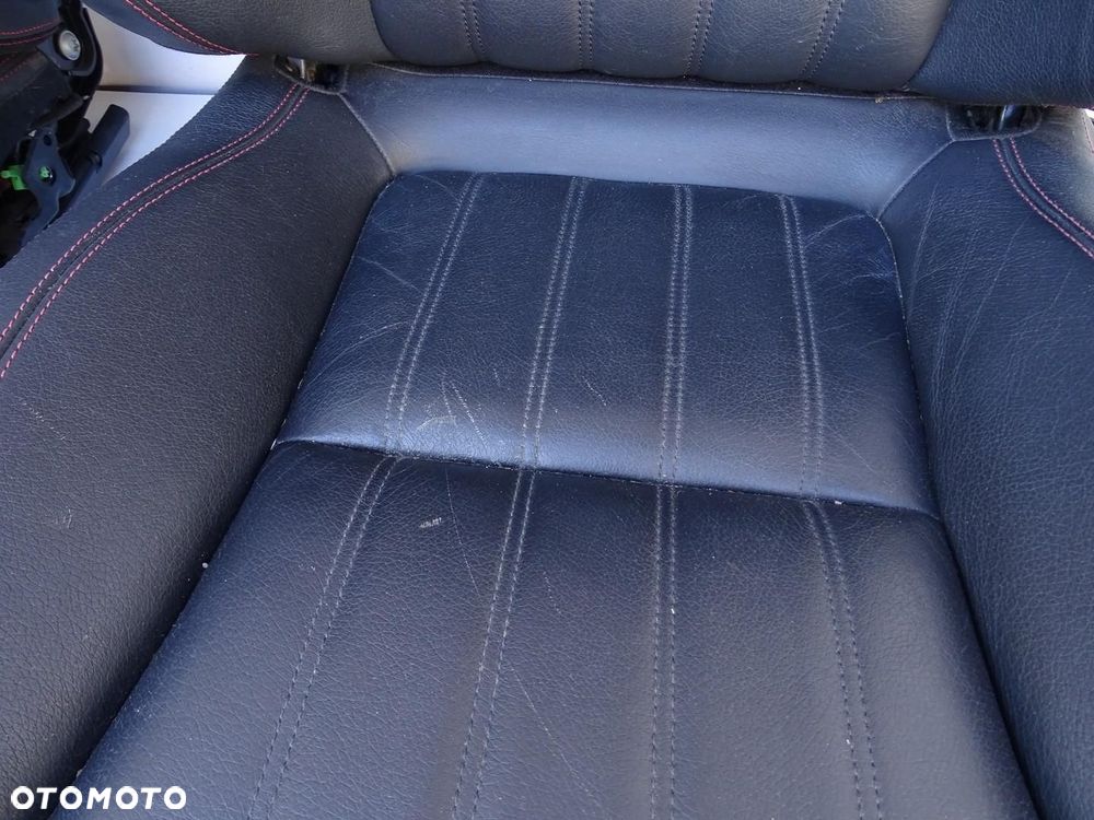 FOTEL PRAWY PRZÓD PASAŻERA AMG MERCEDES SLK R172 W172 CZERWONA NIĆ - 13
