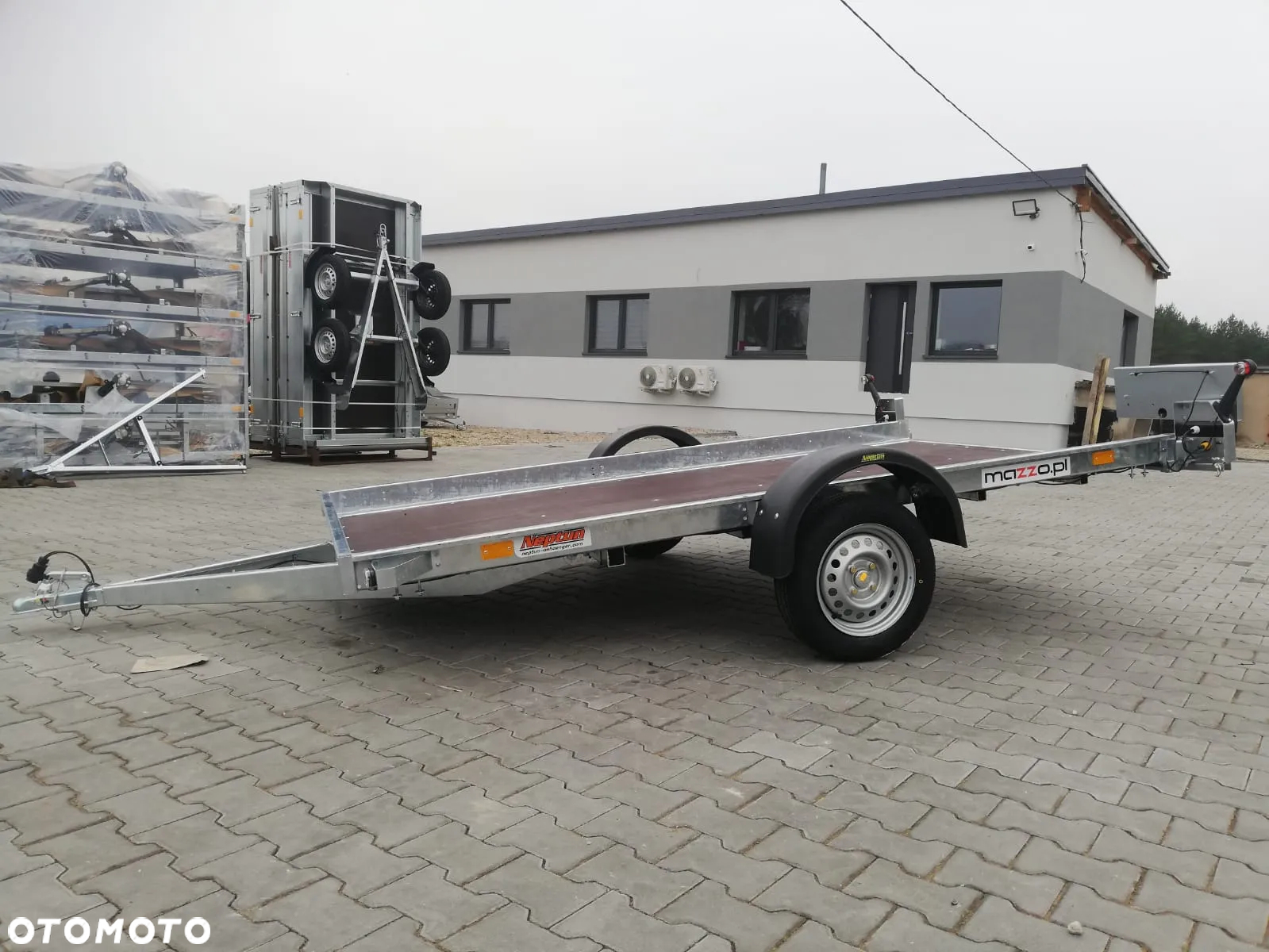 Neptun Neptun GN152 DOSTAWA Przyczepa lekka305x166x10 DMC750 Multitransporter - 4
