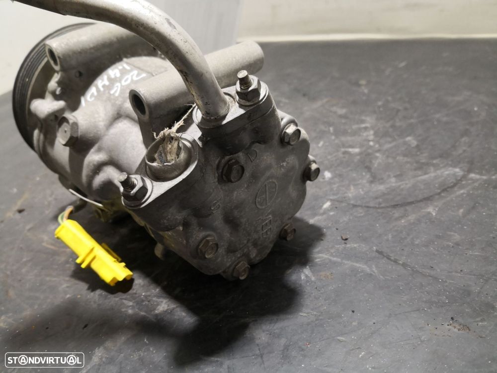 Compressor Do Ar Condicionado Peugeot 206 Hatchback (2A/C) - 5