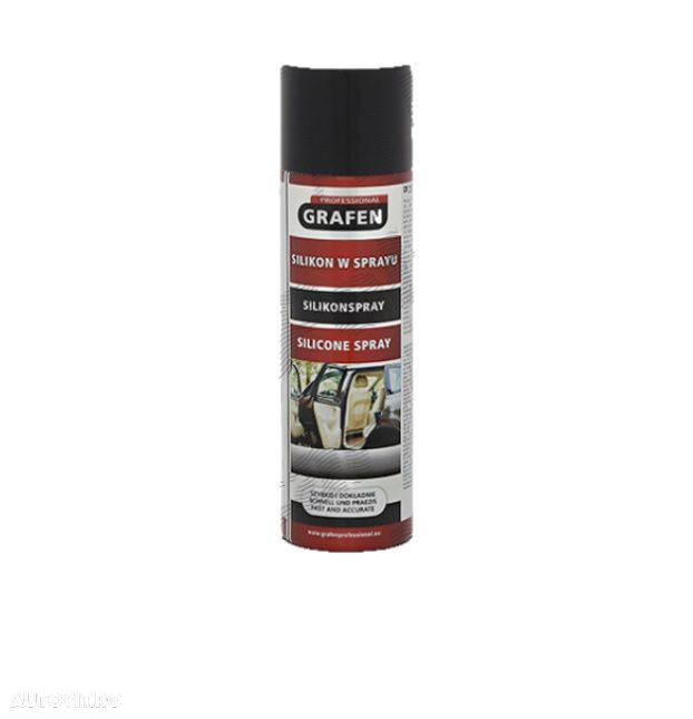 Spray silicon bord curatare interior Grafen Professional GPSS500, 500ml - 1