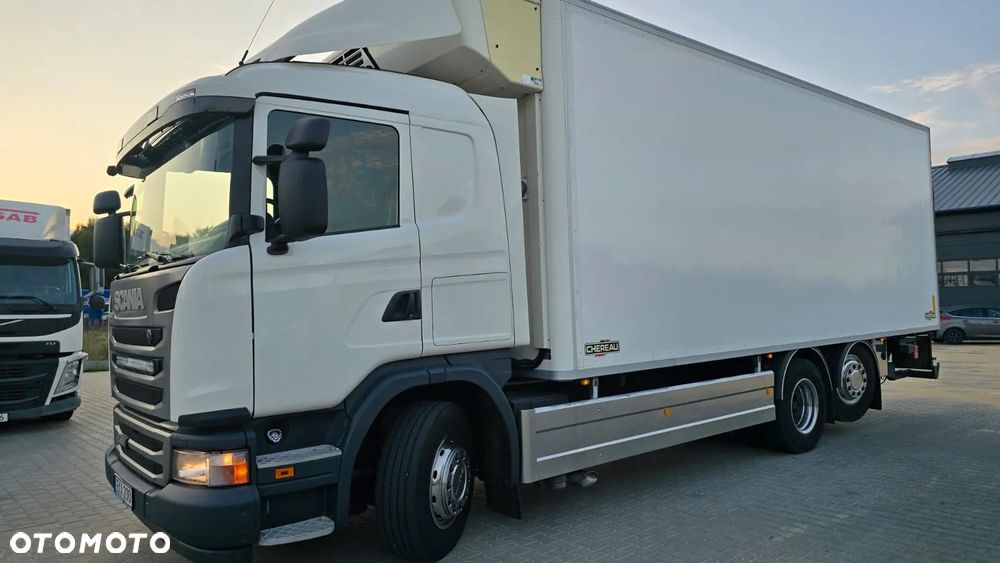 Scania G450 Euro 6 6x2 chłodnia izoterma 18 palet super stan odwierty kurierka! świeży import! - 15