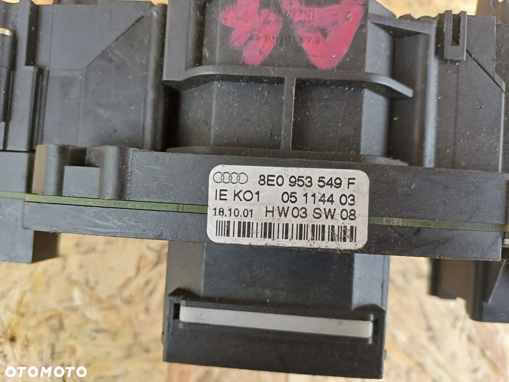 AUDI A4 B6 Przełącznik Zespolony Manetki 8E0953549F - 3