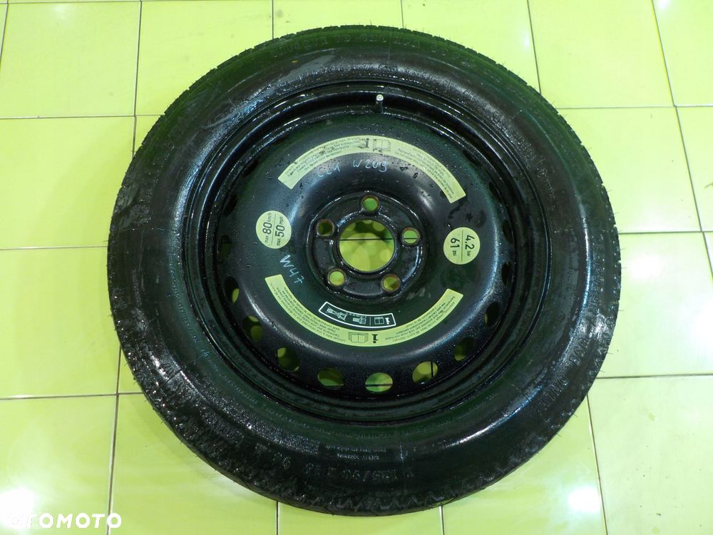 MERCEDES CLK W209 kolo dojazdowe 125/90/16 5x112 - 1