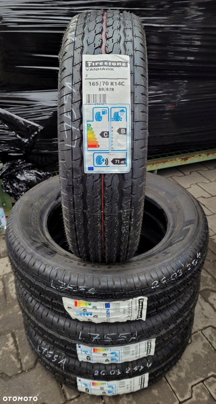 4x Firestone VanHawk 2 165/70R14C 89/87R L755A - 2