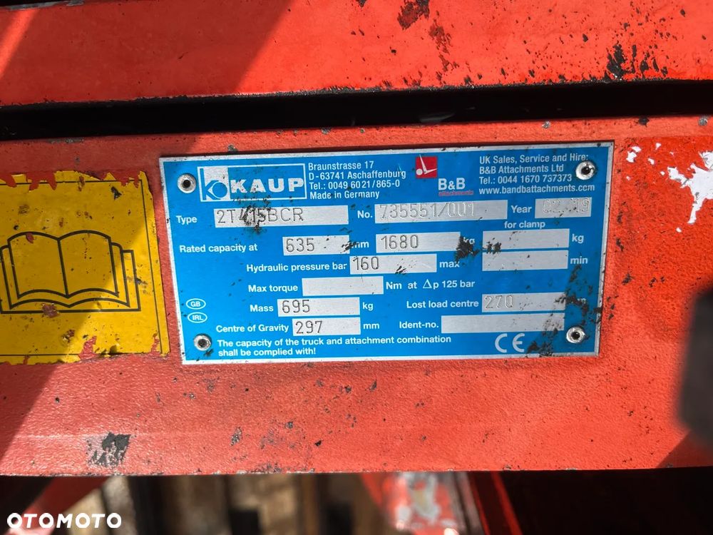 Zacisk do beczek / keg Kaup 2T415BCR ID OS1754 - 5