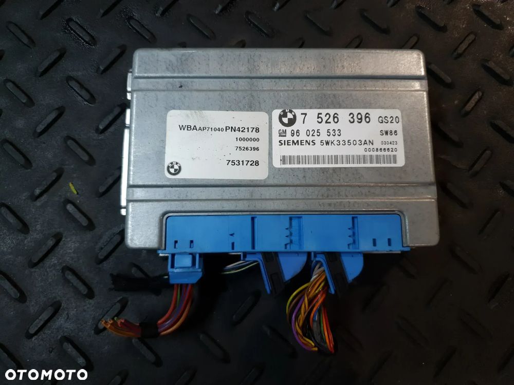 BMW E46 Lift MODUŁ STEROWNIK SKRZYNI BIEGÓW 7526396 - 1