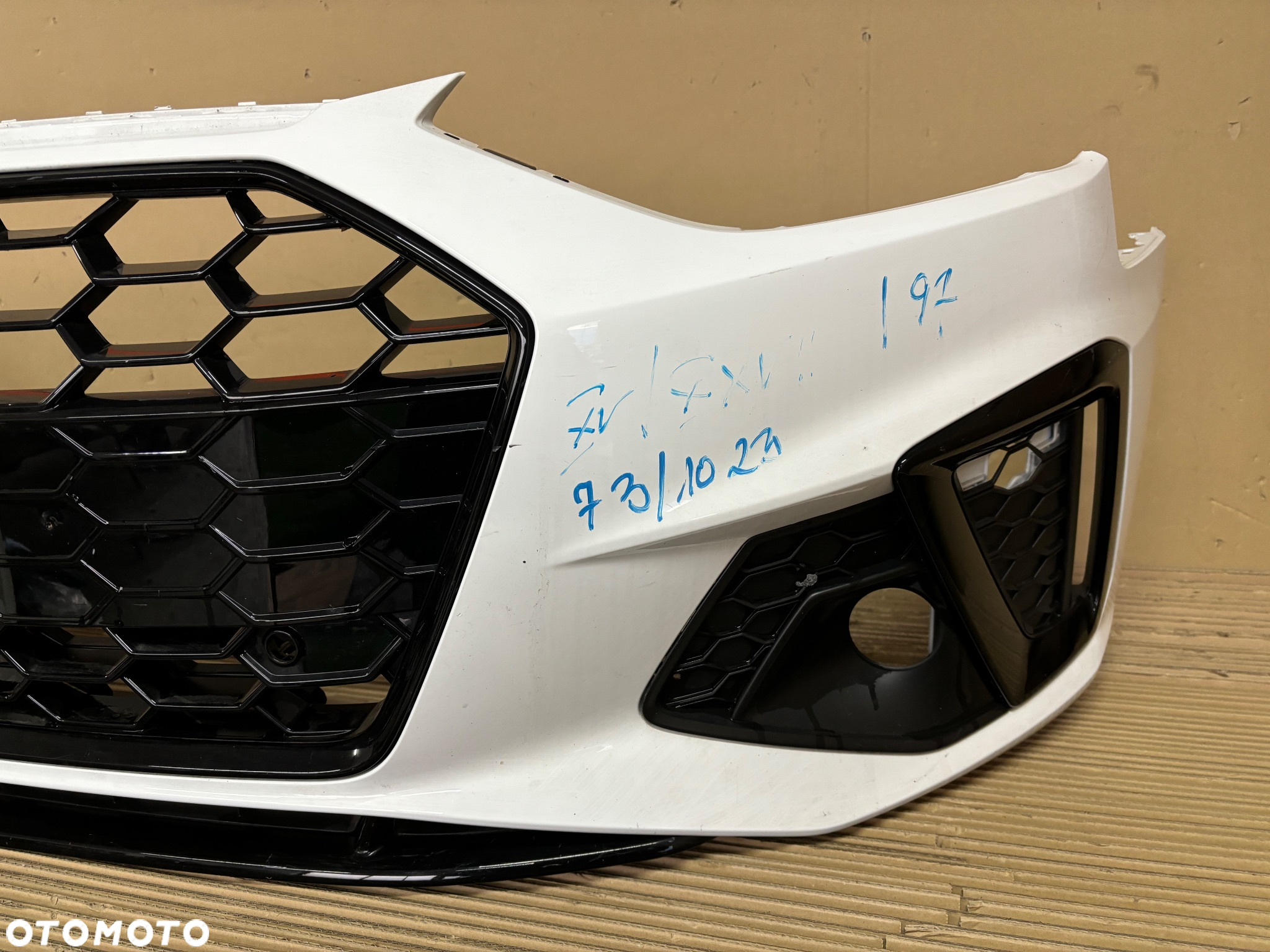 Zderzak przedni  Audi A4 S4  S Line B9 lift 2019- - 2