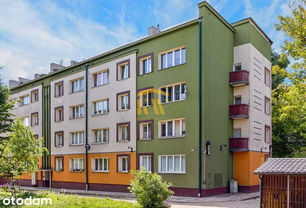2 pok 35m 1 piętro centrum miasta tuż przy parku