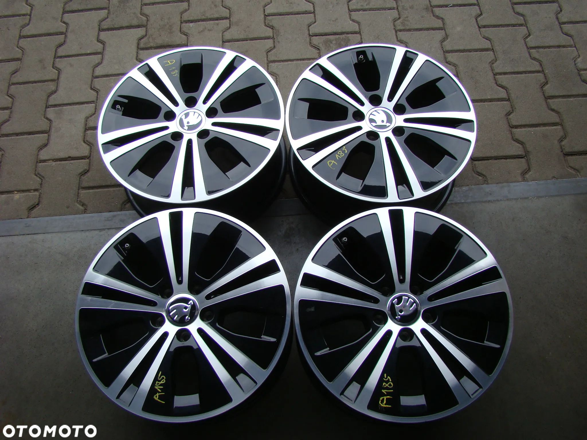 a185 5x112 Skoda Superb Octavia Yeti Karoq Kodiaq 7,5x17 - 1