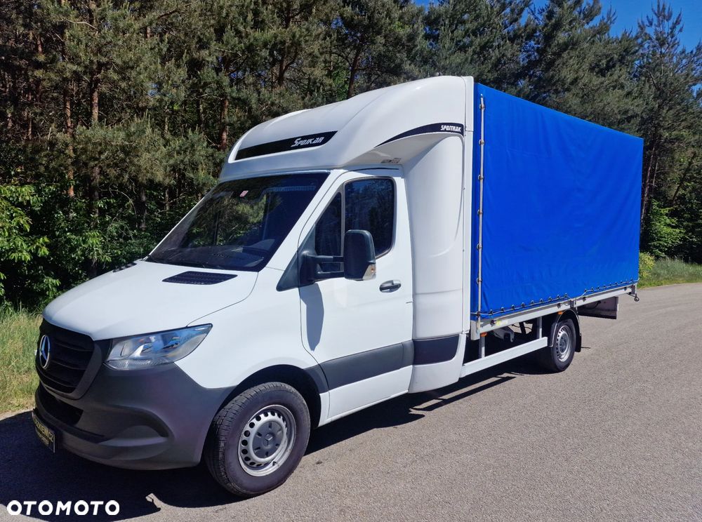 Mercedes-Benz Sprinter 2023r 8EP, Salon PL ASO bezwypadkowy,  ,poduszki pneumatyczne tylnej osi, - 1