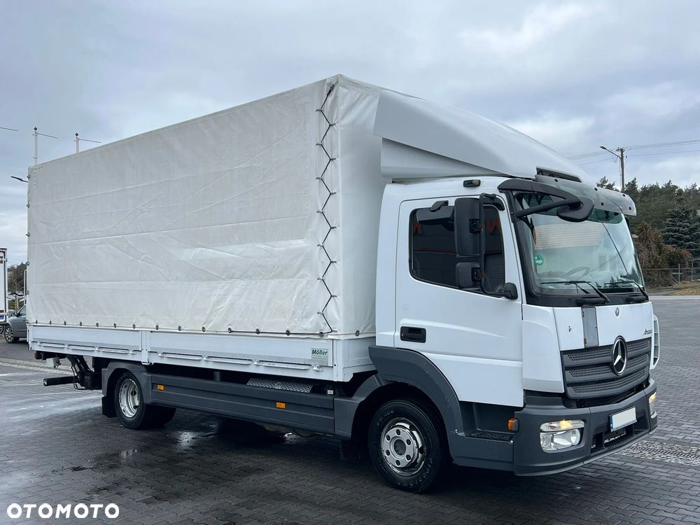 Mercedes-Benz ATEGO 818 L PLANDEKA + WINDA 3 FOTELE KLIMA PODUSZKI - 5