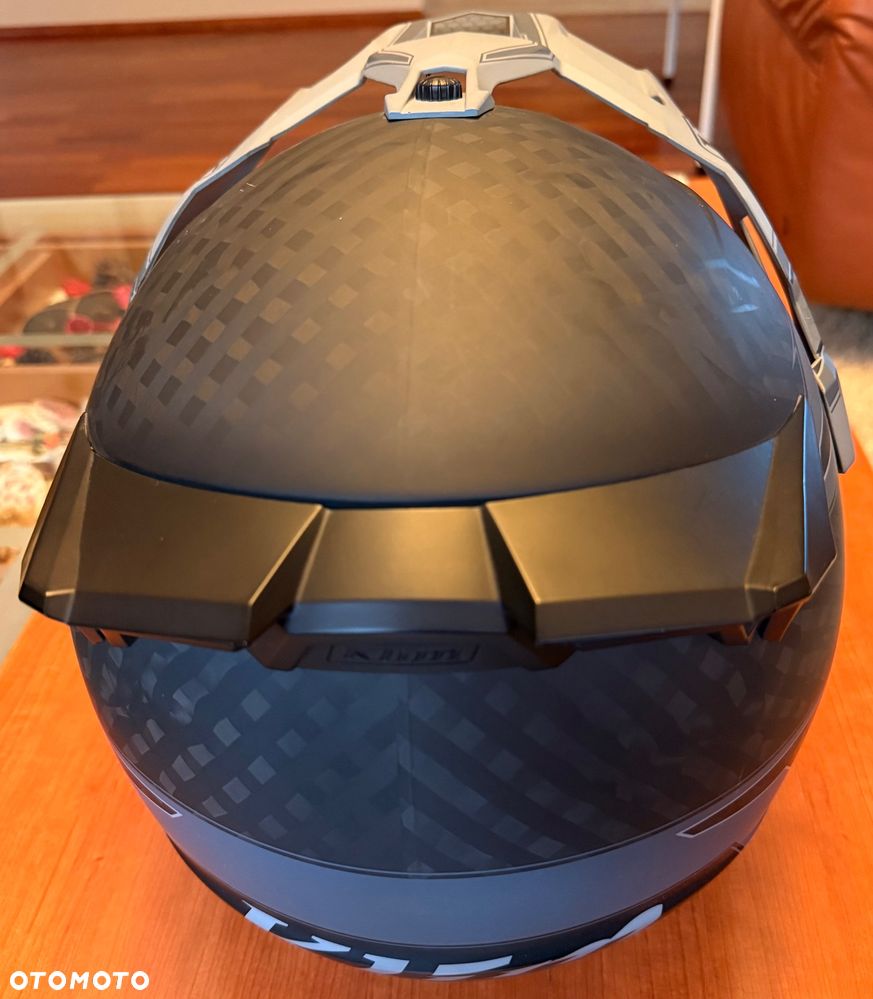 Kask Klim Krios Pro Carbon LG ARSENAL GRAY  + Dedykowany Interkom wysokiej klasy SENA 10U + Pilot Klim do interkomu - 7