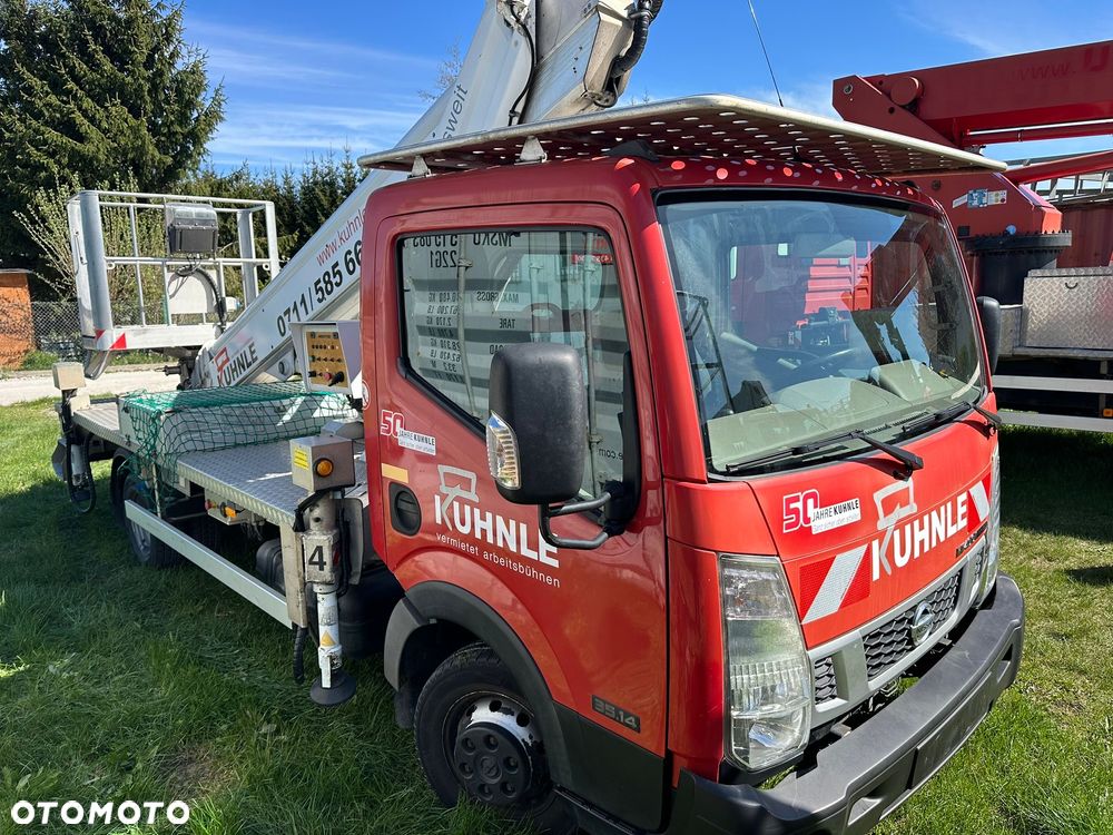 Nissan Podnośnik Koszowy Multitel Mt 204 20,5 metra 14 w Bok Kosz 300 KG!!! Zwyżka!UDT! jak Wumag Ruthmann GSR - 1