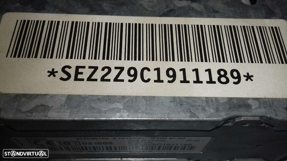 SISTEMA AUDIO / RADIO CD SEAT CORDOBA 2003 - 10