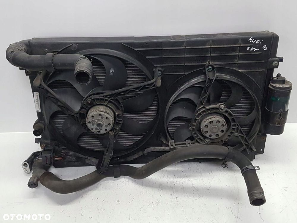 AUDI A3 1.8T CHŁODNICE KLIMY WODY WENTYLATOR KOMPL - 6