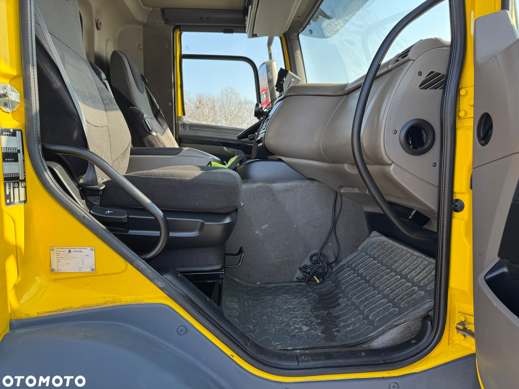 DAF CF 85.410 ATe 6x4 DŻWIG HDS HYDROBURTA OPONY-90% - 31