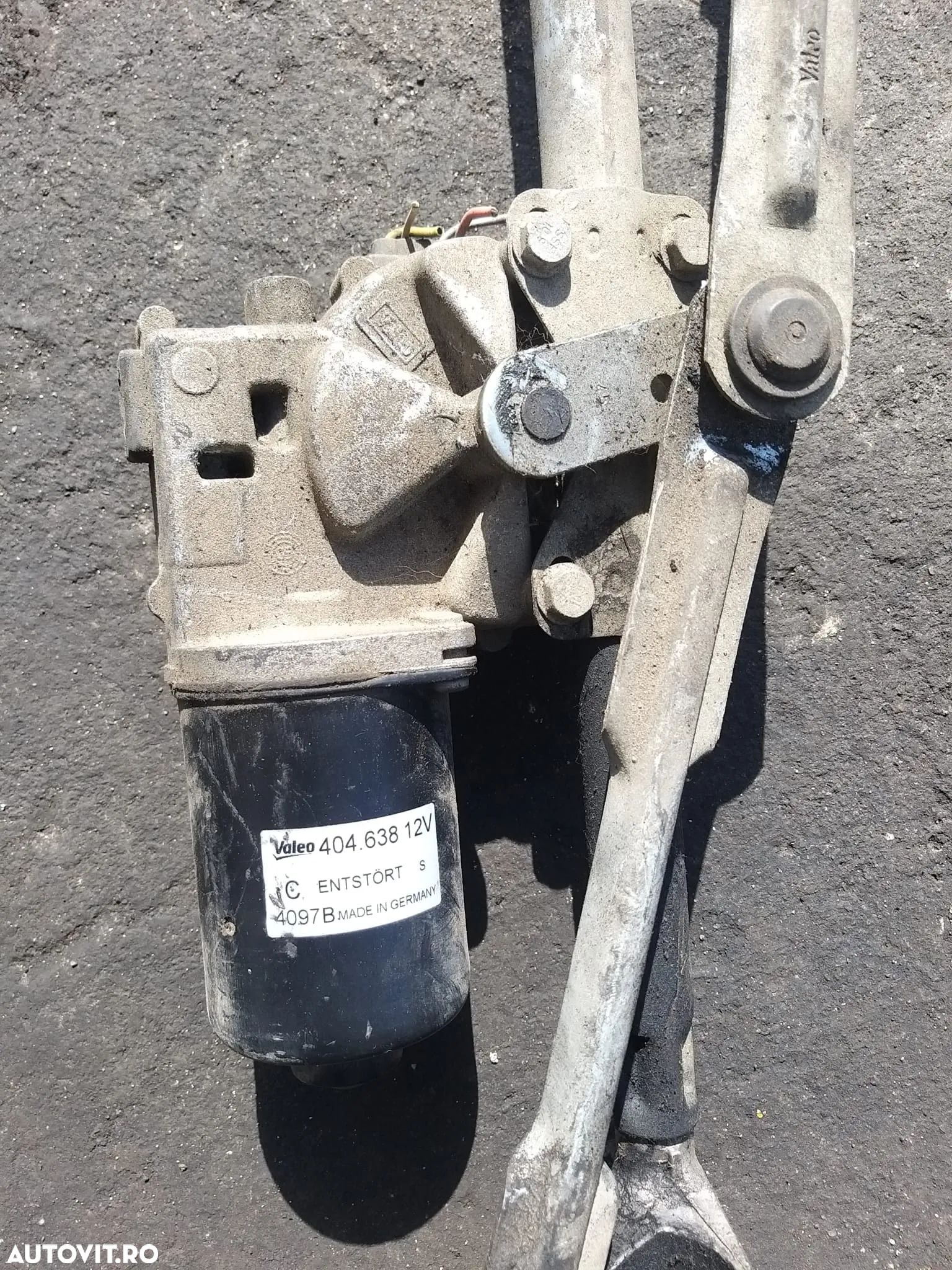 Ansamblu Stergator Fata Cu Motoras cod: 404638 pentru Peugeot 307 2001-2005 - 1