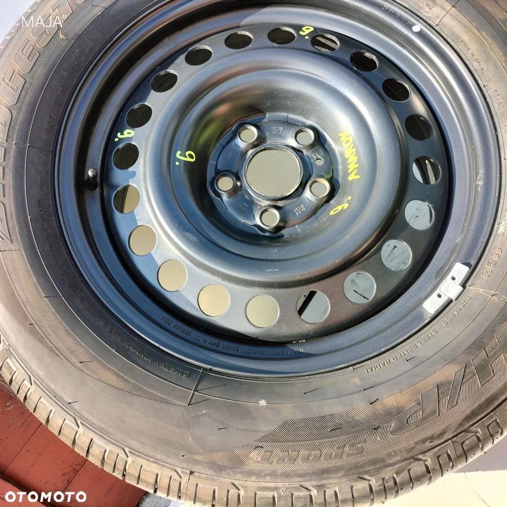 VW AMAROK 2H0601027J 255\60 R18 18" ET45 KOŁO DOJAZDOWE DOJAZDÓWKA ZAPASOWE ORYGINAŁ - 6