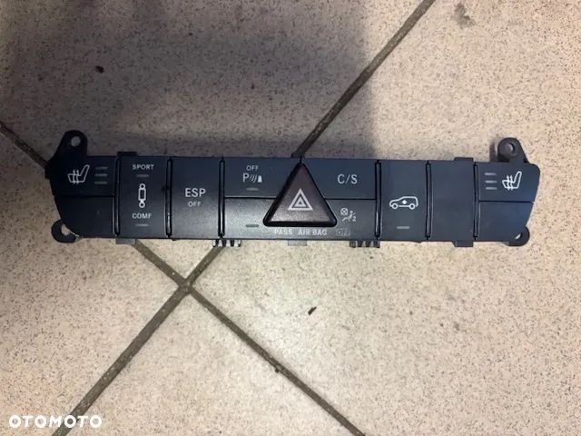 PANEL PRZEŁĄCZNIK AWARYJNE ESP GRZANIE MERCEDES W251 A2518703310 - 1