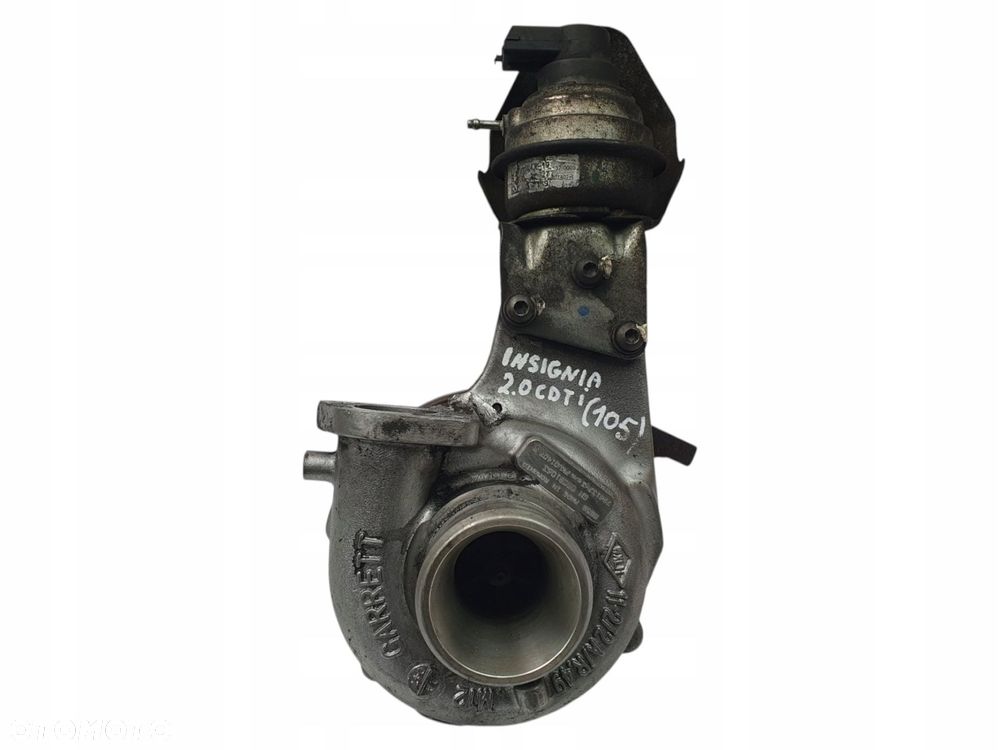 TURBOSPRĘŻARKA Opel Zafira C Astra J Insignia 2.0 CDTI 55581063 - 8