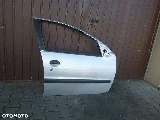DRZWI PRAWY PRZÓD PRAWE PRZEDNIE PEUGEOT 206 5D KOMPLETNE - 2