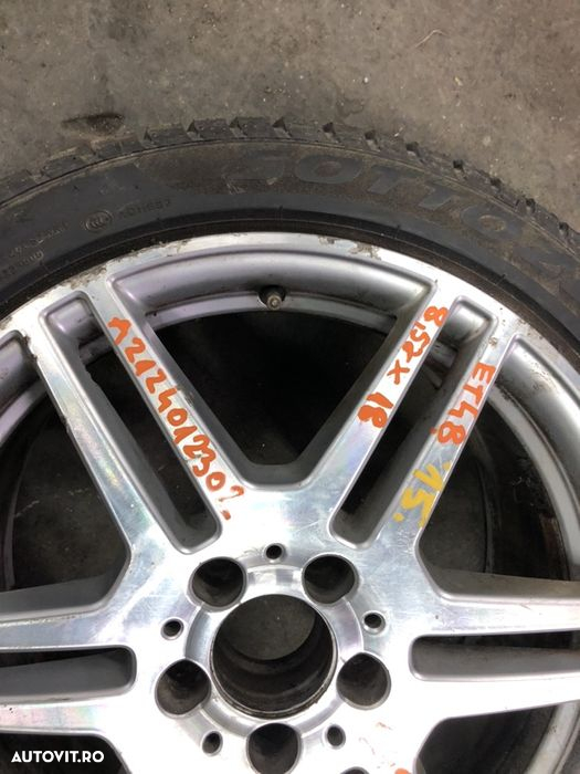 Janta aliaj MERCEDES AMG W212 E-class 245/40/18 cod A2124012302 - 2