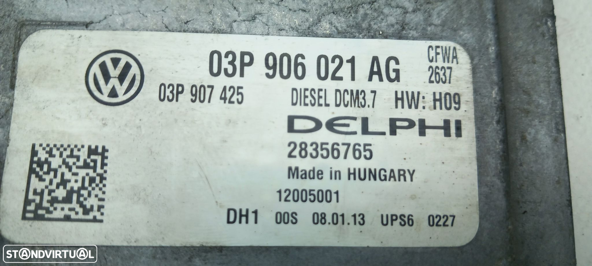 Centralina motor / ECU VOLKSWAGEN Polo (6R, 6C) - 5