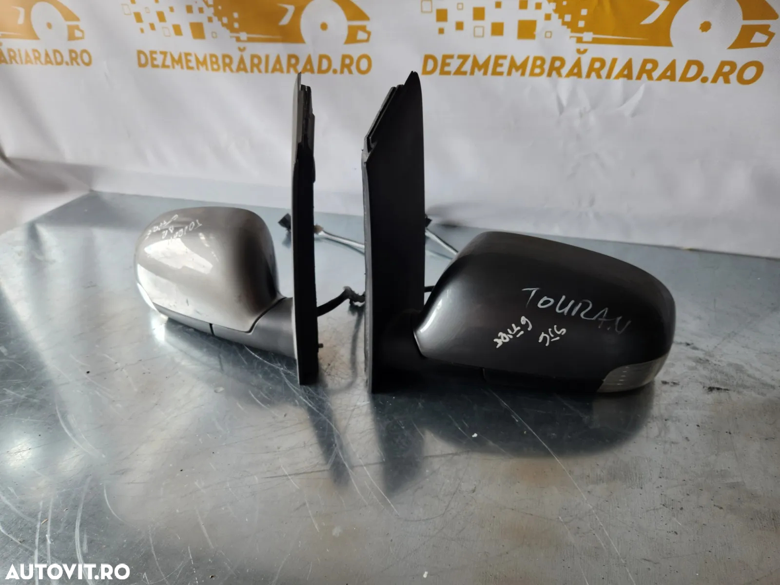 Oglinzi Oglinda Stanga Dreapta Vw Touran Electrice Volan Stanga Cu 5 Fire La Mufa - 5