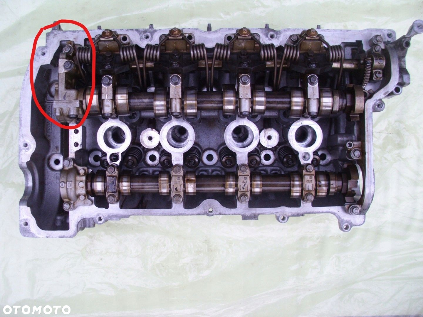 Mostek wałka ssącego głowicy 1,4/1.6 vti MINI PEUGEOT CITROEN PSA oryginał - 3