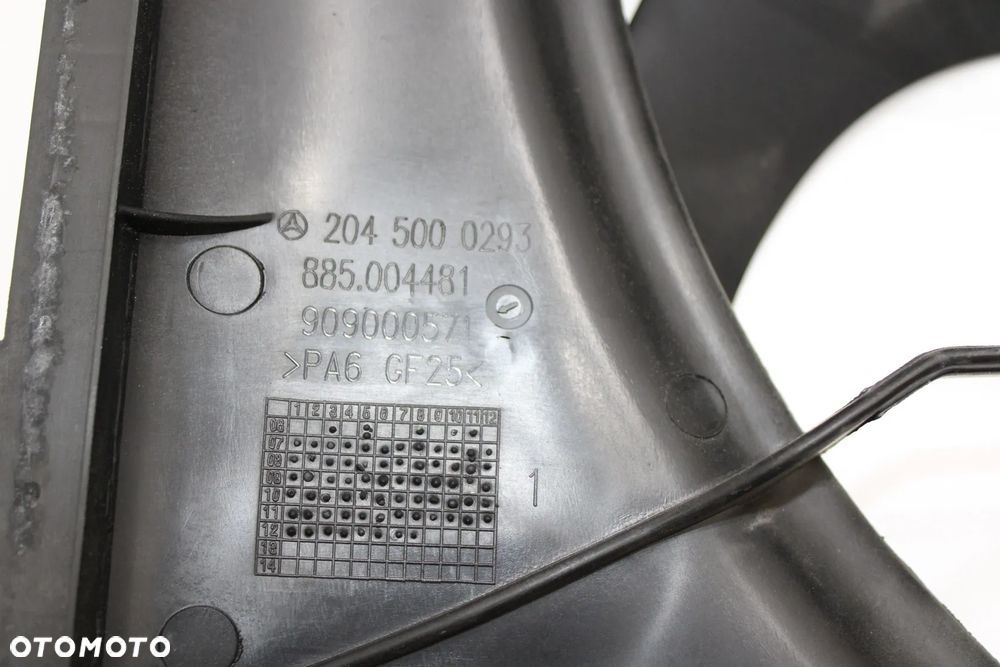 Wentylator chłodnicy OE Mercedes CLS W218 C218 A2045000293 A2045400788 - 10