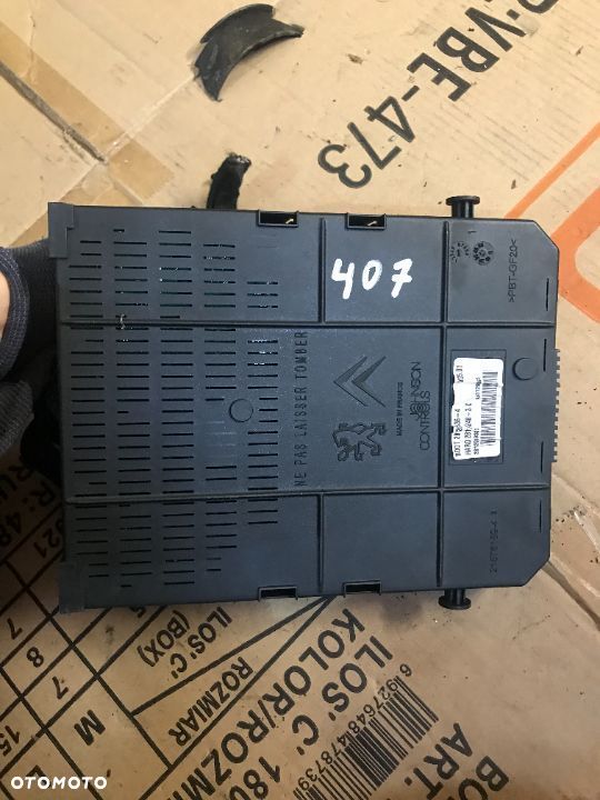 MODUŁ BSI STEROWNIK PEUGEOT 407 CITROEN 966405908001 - 3