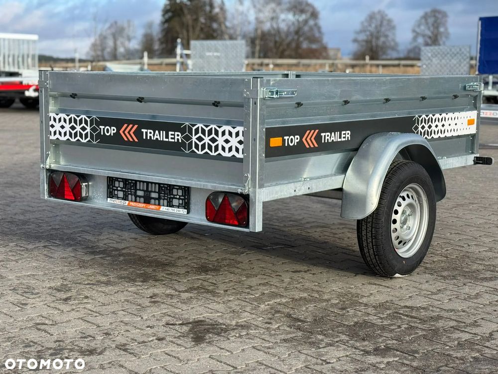 MAZZO TOP TRAILER Dostawa przyczepka SPAWANA 202x131x45cm DMC750kg UCHYLNA - 7
