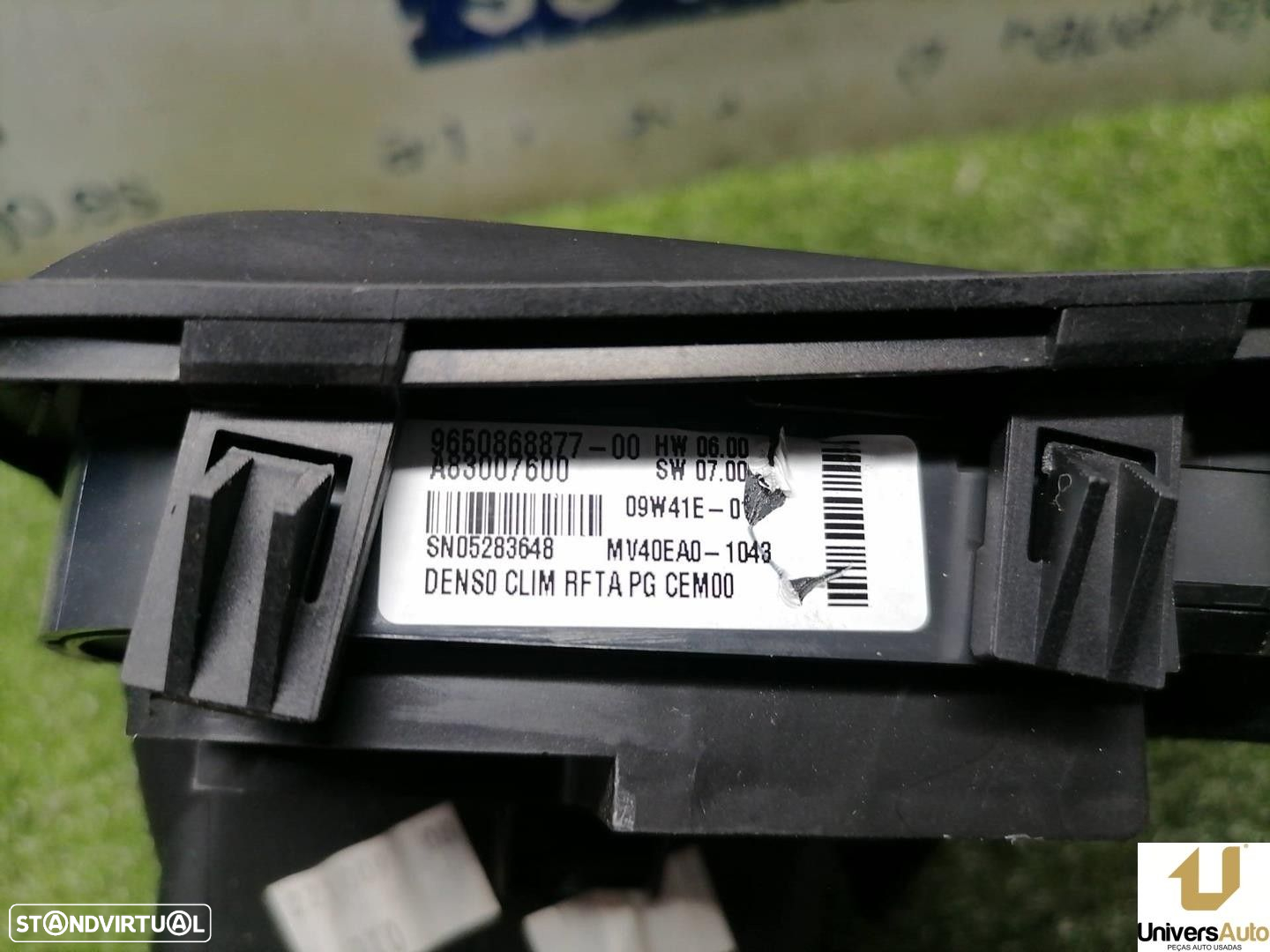 COMANDO CLIMATIZADOR CITROEN C4 GRAND PICASSO I 2010 -9650868877 - 3