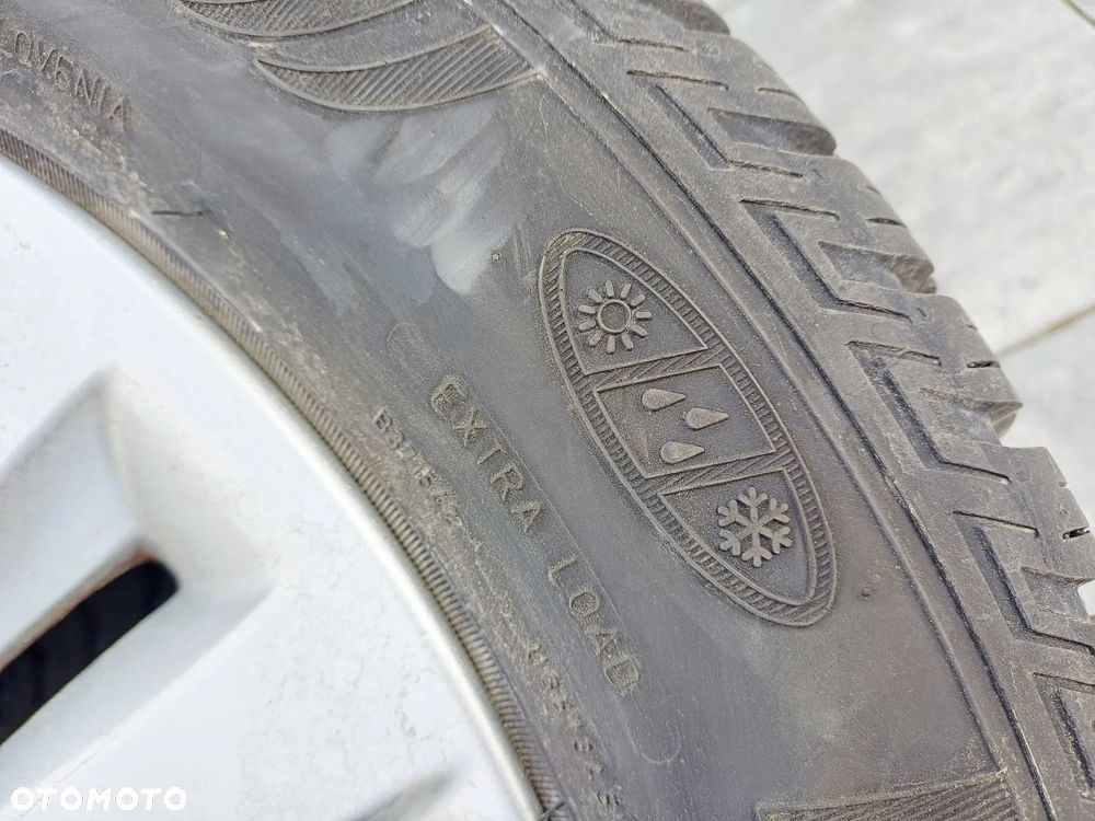 FELIGI Z OPONAMI ALUMINIOWE RENAULT CLIO III R15 4X100 ET43 60,1 mm OPONY FULDA 185/60 R15 WIELOSEZON NR7 - 10