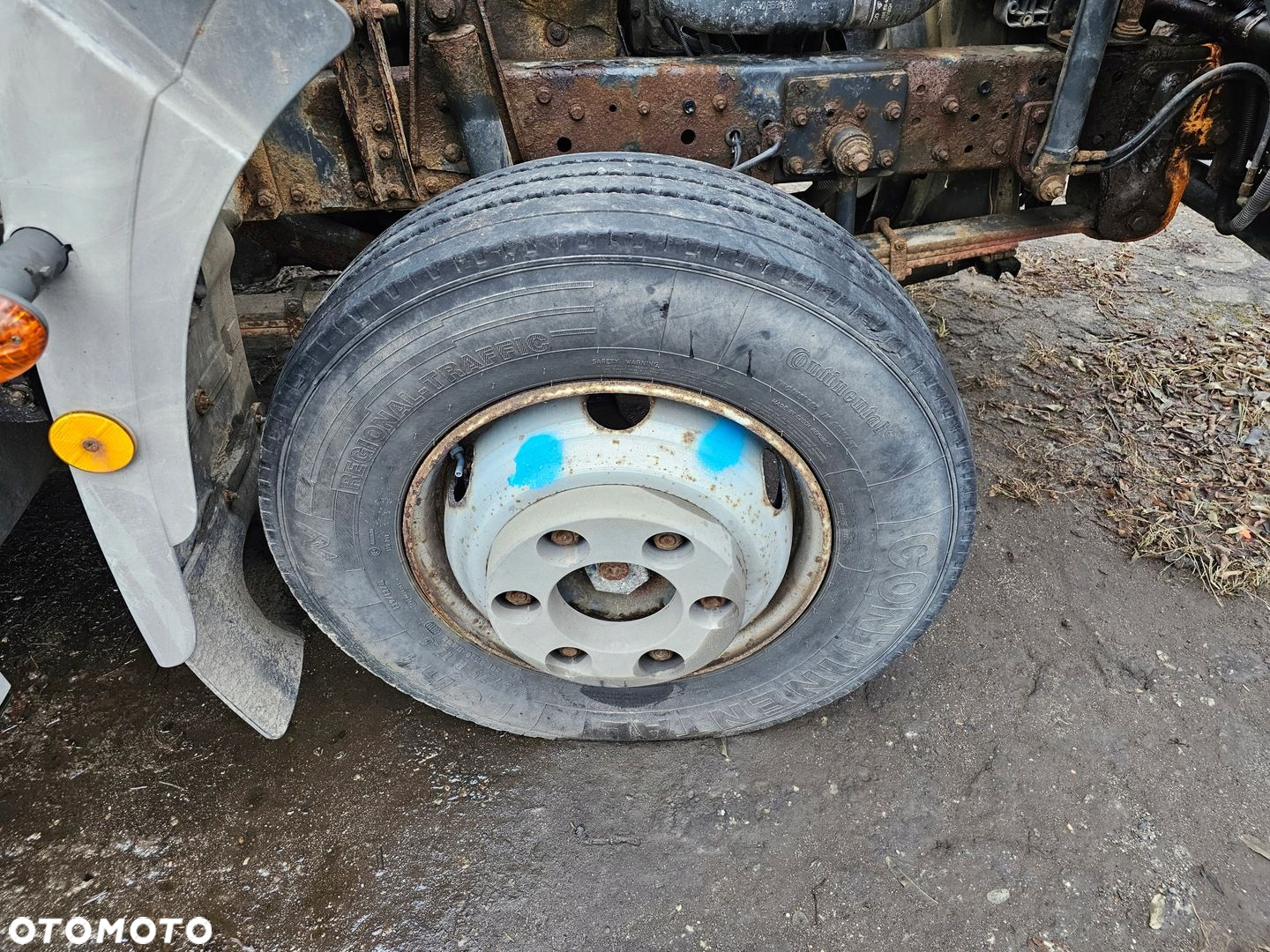 KOŁO FELGA OPONA ZAPAS IVECO EUROCARGO CONTINENTAL LSR1 225/75 R 17,5 R17.5 - 2