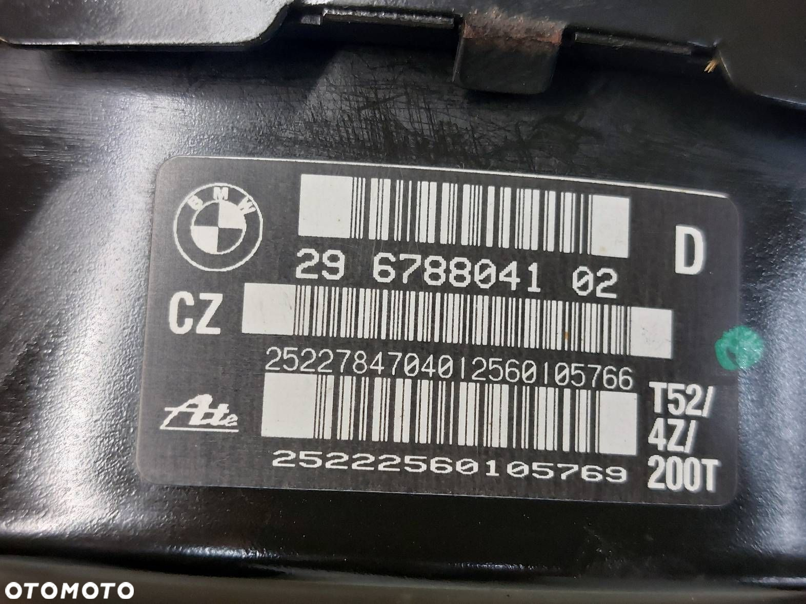 SERWO + POMPA HAMULCOWA BMW E90 E91 6788041 - 4