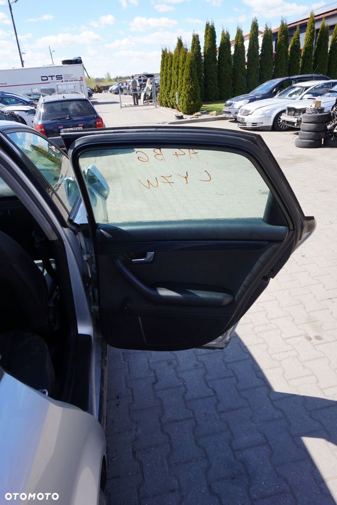 DRZWI TYLNE PRAWE A4 B6 SEDAN LY7W  SREBRNY AUDI 2000-2006 - 8