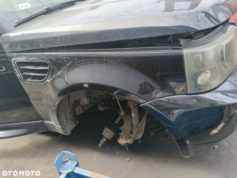 range rover sport maska zderzak lampa grill błotnik przód - 2