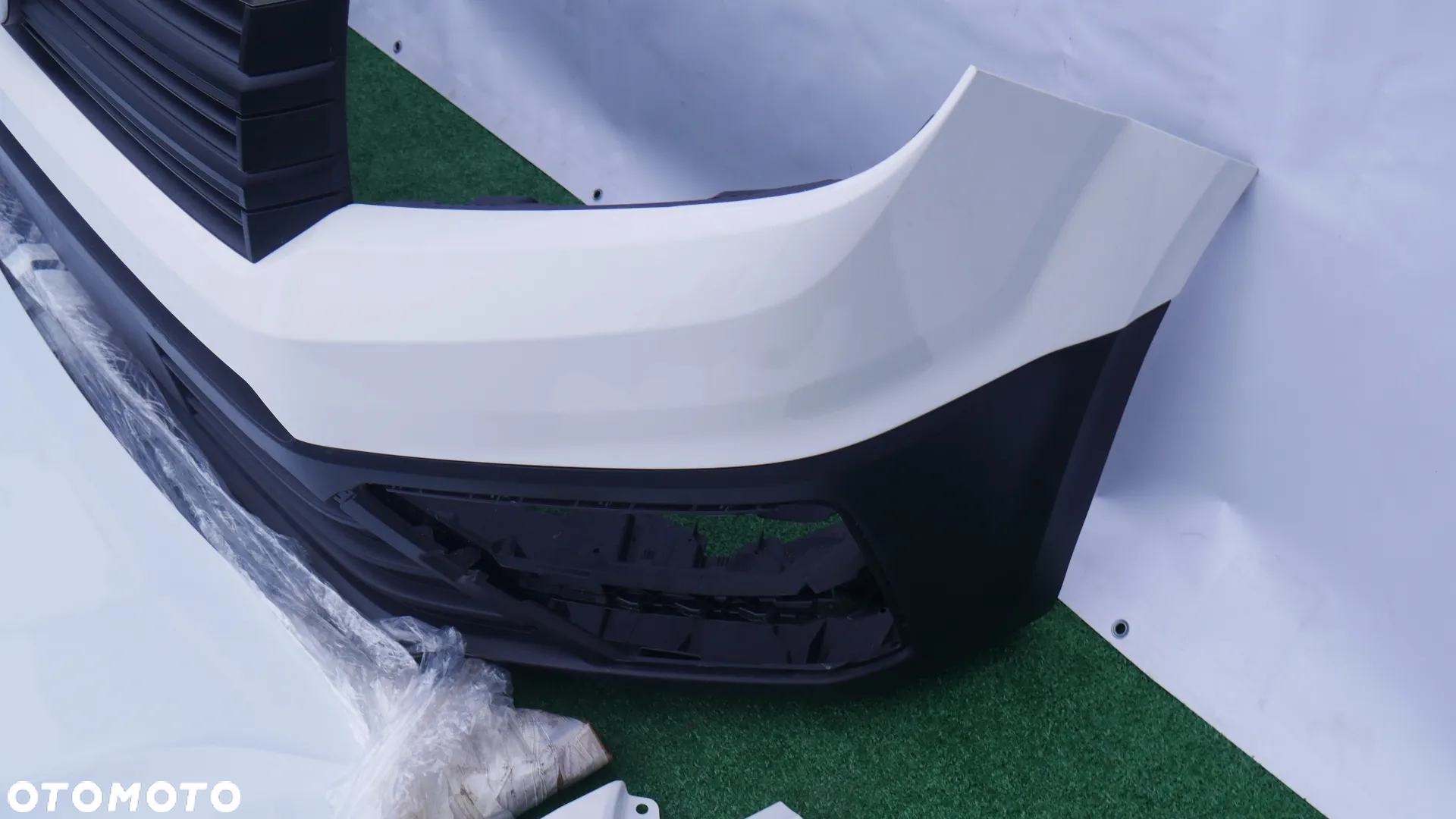 VW CRAFTER II 2 ZDERZAK GRILL MASKA LAMPY PAS PRZEDNI BŁOTNIKI - 9