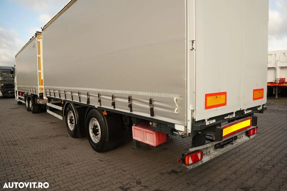 Mercedes-Benz ACTROS 2551 / TANDEM COMBINAT 120 M3 / TRAVERSĂ / RIDICATIVĂ / PUNTE RIDICATIVĂ / PODEA REZISTENTĂ - 12