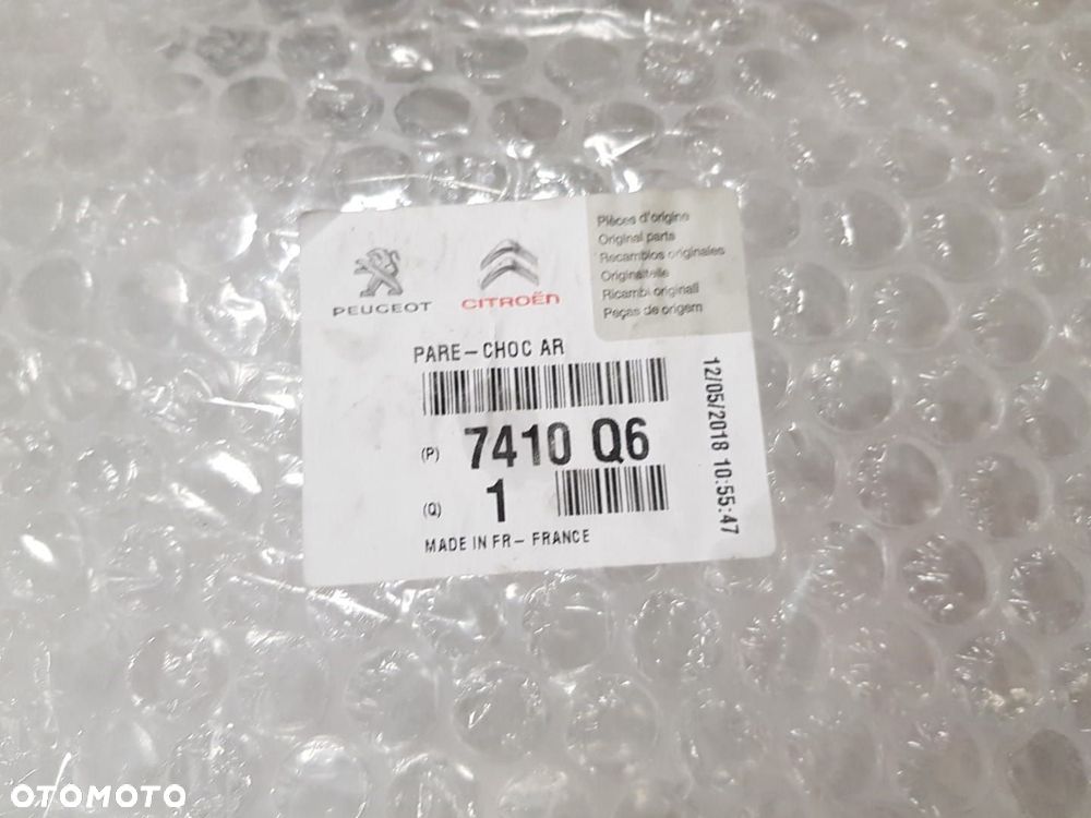 FABRYCZNIE NOWY ORYGINALNY ZDERZAK TYLNY TYŁ PEUGEOT 307 HB 01-07 7410Q6 - 5
