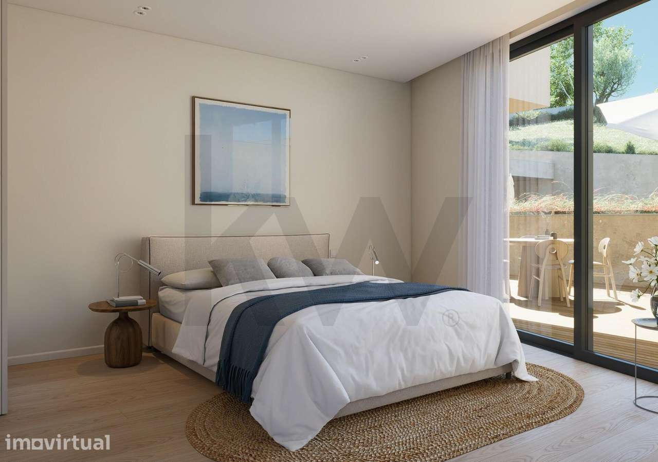 Apartamento T2 | Condomínio com Piscina e Jardim | 5 minutos Praia | V - Grande imagem: 4/15