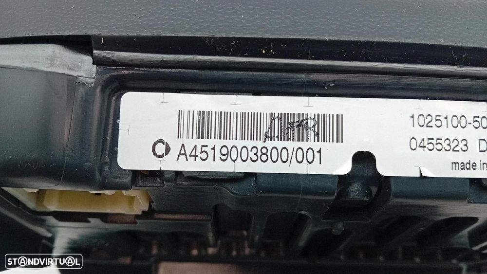 Quadrante / painel de instrumentos SMART ForTwo Cabrio (451) - 5