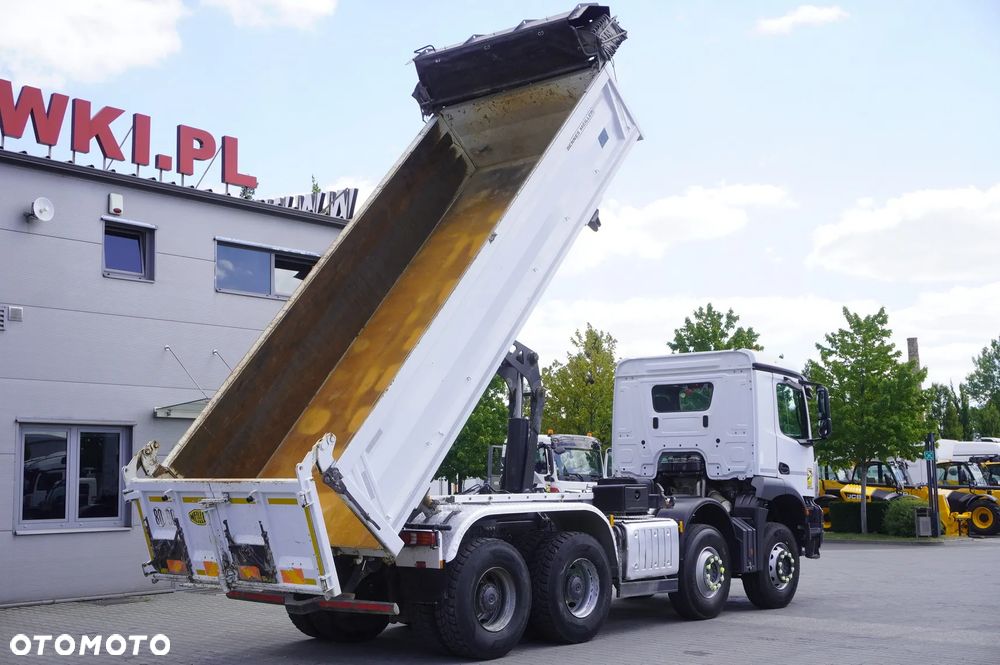 Iveco Arocs 3243 8x4 / 130 tys. km! / Wywrotka 2-stronna Meiller / hydroburta_259783 - 9