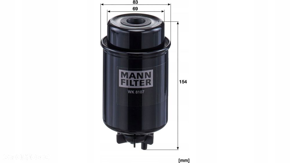 mann-filter filtr paliwa john deere - 3