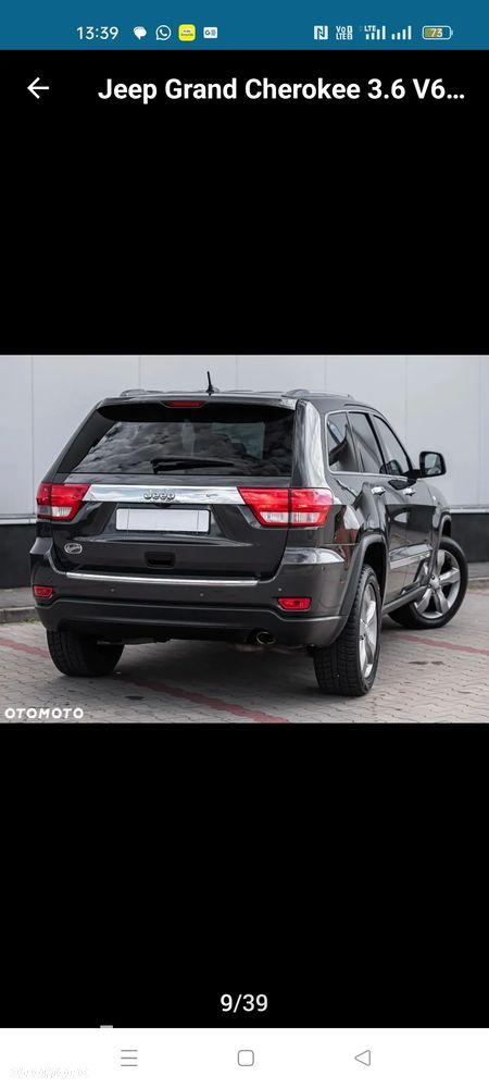 Jeep Grand Cherokee 3.6 V6 Overland - 9